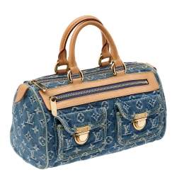 مملوكة مسبقًا Louis Vuitton Blue Monogram Denim Neo Speedy Bag