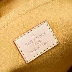 مملوكة مسبقًا حقيبة لوي فيتون نويه سبيدي دينم أزرق مونوغرامي