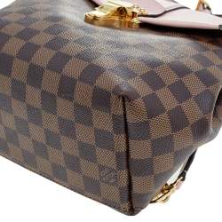 مملوكة مسبقًا Louis Vuitton Magnolia Pink Damier Ebene Canvas Clapton Backpack