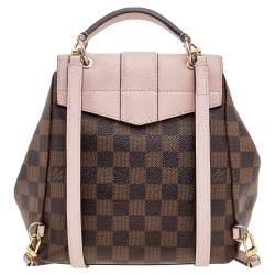 مملوكة مسبقًا Louis Vuitton Magnolia Pink Damier Ebene Canvas Clapton Backpack