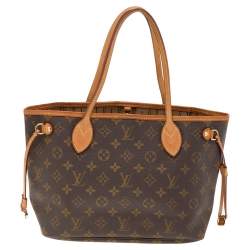 Louis Vuitton Monogram Canvas and Leather Neverfull PM Bag