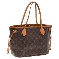 Louis Vuitton Monogram Canvas and Leather Neverfull PM Bag