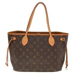 Louis Vuitton Monogram Canvas and Leather Neverfull PM Bag