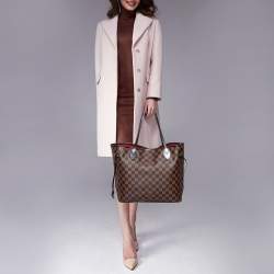 Louis Vuitton Damier Ebene Canvas Neverfull MM Bag