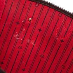 Louis Vuitton Damier Ebene Canvas Neverfull MM Bag