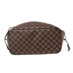 Louis Vuitton Damier Ebene Canvas Neverfull MM Bag