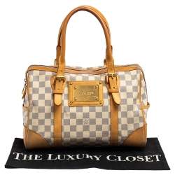 Pre Owned حقيبة لوي فيتون بيركيلي كانفاس دامييه أزور