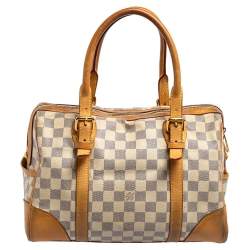 Pre Owned حقيبة لوي فيتون بيركيلي كانفاس دامييه أزور