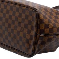 Pre Owned Louis Vuitton Damier Ebene Canvas and Leather Westminister GM Bag