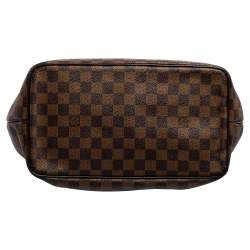 Pre Owned Louis Vuitton Damier Ebene Canvas and Leather Westminister GM Bag