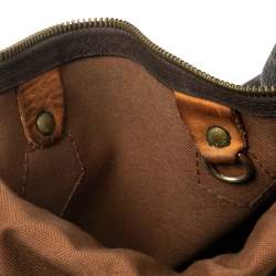 Pre Owned Louis Vuitton Monogram Canvas and Leather Speedy 25 Bag