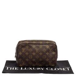Pre Owned Louis Vuitton Monogram Canvas Trousse Toilette 28 Cosmetic Case