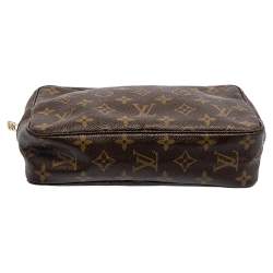 Pre Owned Louis Vuitton Monogram Canvas Trousse Toilette 28 Cosmetic Case