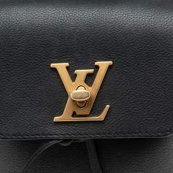 Pre Owned حقيبة ظهر لوي فيتون لوكمي جلد  سوداء ميني 