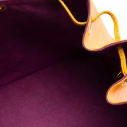 Pre Owned Louis Vuitton Tassil Yellow Epi Leather Petit Noe Shoulder Bag