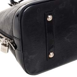 مملوكة مسبقًا Louis Vuitton Black Electric Epi Leather Alma GM Bag