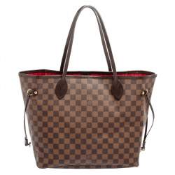 Louis Vuitton Damier Ebene Canvas Neverfull MM Bag