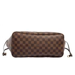 Louis Vuitton Damier Ebene Canvas Neverfull MM Bag