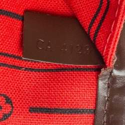 Louis Vuitton Damier Ebene Canvas Neverfull MM Bag