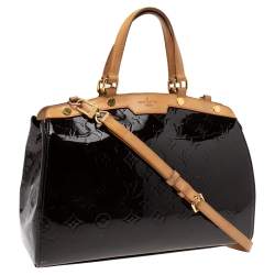 مملوكة مسبقًا Louis Vuitton Amarante Monogram Vernis Brea MM Bag