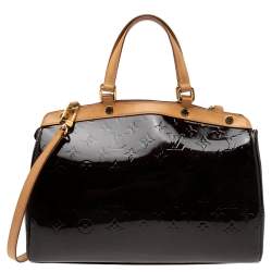 مملوكة مسبقًا Louis Vuitton Amarante Monogram Vernis Brea MM Bag