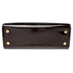 مملوكة مسبقًا Louis Vuitton Amarante Monogram Vernis Brea MM Bag