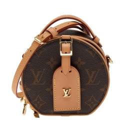 Louis Vuitton Monogram Canvas Mini Boite Chapeau Bag For Sale at
