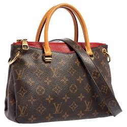 Pre Owned Louis Vuitton Cerise Monogram Canvas Pallas BB Bag