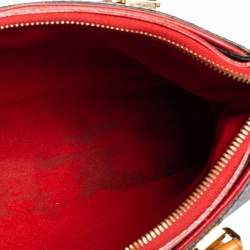 Pre Owned Louis Vuitton Cerise Monogram Canvas Pallas BB Bag