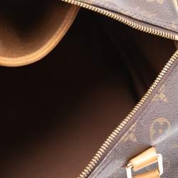 Pre Owned Louis Vuitton Monogram Canvas and Leather Speedy 30 Bag