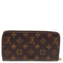مملوكة مسبقًا محفظة لوي فيتون زيبي كانفاس مونوغرامية