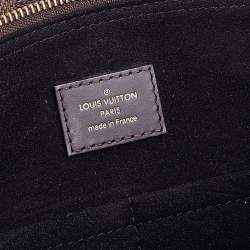 مملوكة مسبقًا حقيبة لوي فيتون نورماندي جلد تاوريلون وكانفاس دامييه إيبن أسود