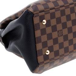 مملوكة مسبقًا حقيبة لوي فيتون نورماندي جلد تاوريلون وكانفاس دامييه إيبن أسود