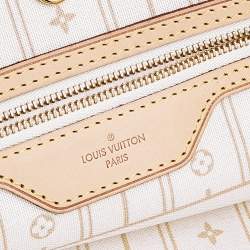 مملوكة مسبقًا Louis Vuitton Damier Azur Canvas Neverfull MM Bag