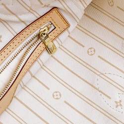 مملوكة مسبقًا Louis Vuitton Damier Azur Canvas Neverfull MM Bag