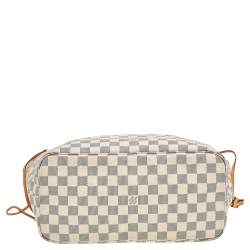 مملوكة مسبقًا Louis Vuitton Damier Azur Canvas Neverfull MM Bag