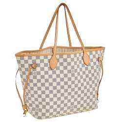مملوكة مسبقًا Louis Vuitton Damier Azur Canvas Neverfull MM Bag