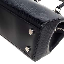 مملوكة مسبقًا حقيبة لوي فيتون بريه جلد إيبي سوداء متوسطة