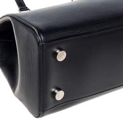 مملوكة مسبقًا حقيبة لوي فيتون بريه جلد إيبي سوداء متوسطة