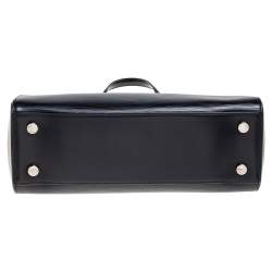 مملوكة مسبقًا حقيبة لوي فيتون بريه جلد إيبي سوداء متوسطة