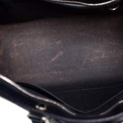 مملوكة مسبقًا حقيبة لوي فيتون بريه جلد إيبي سوداء متوسطة