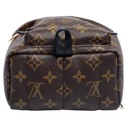 Pre Owned Louis Vuitton Monogram Canvas Mini Palm Springs Backpack