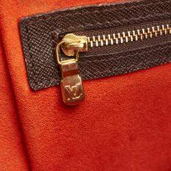 Pre Owned Louis Vuitton Damier Ebene Canvas Brera Bag