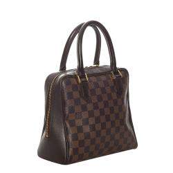 Pre Owned Louis Vuitton Damier Ebene Canvas Brera Bag
