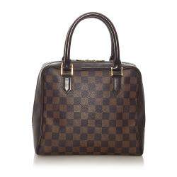 Pre Owned Louis Vuitton Damier Ebene Canvas Brera Bag