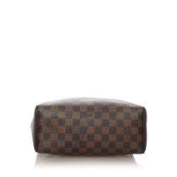 Pre Owned Louis Vuitton Damier Ebene Canvas Brera Bag