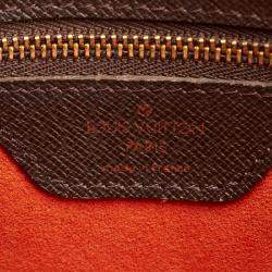 Pre Owned Louis Vuitton Damier Ebene Canvas Brera Bag