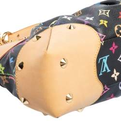 Pre Owned حقيبة لوى فيتون جودى  كانفاس متعدد الألوان مونوغرامى أسود MM