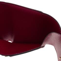 Pre Owned Louis Vuitton Fuchsia Monogram Canvas and Leather Zoe Wallet