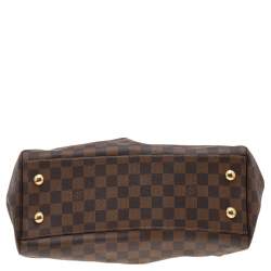 Pre Owned Louis Vuitton Damier Ebene Canvas Trevi PM Bag